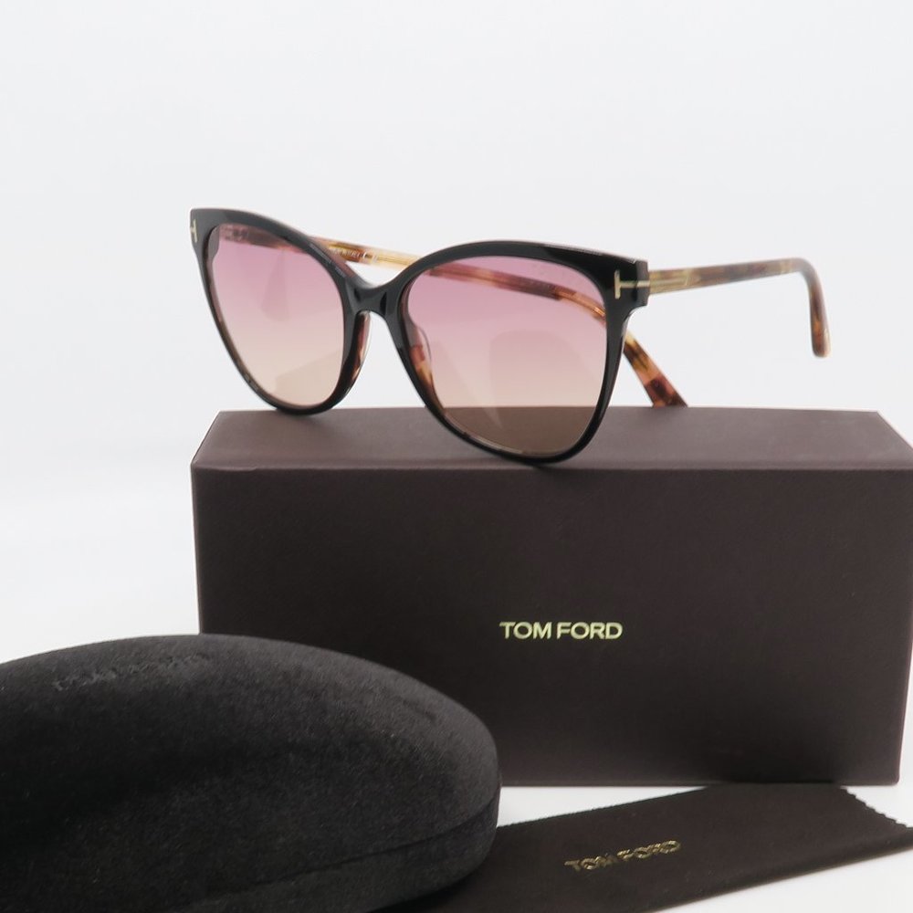 Tom Ford TF844 05T New Black/ Pink ANI Sunglasses 58mm with box - Picture 1 of 6